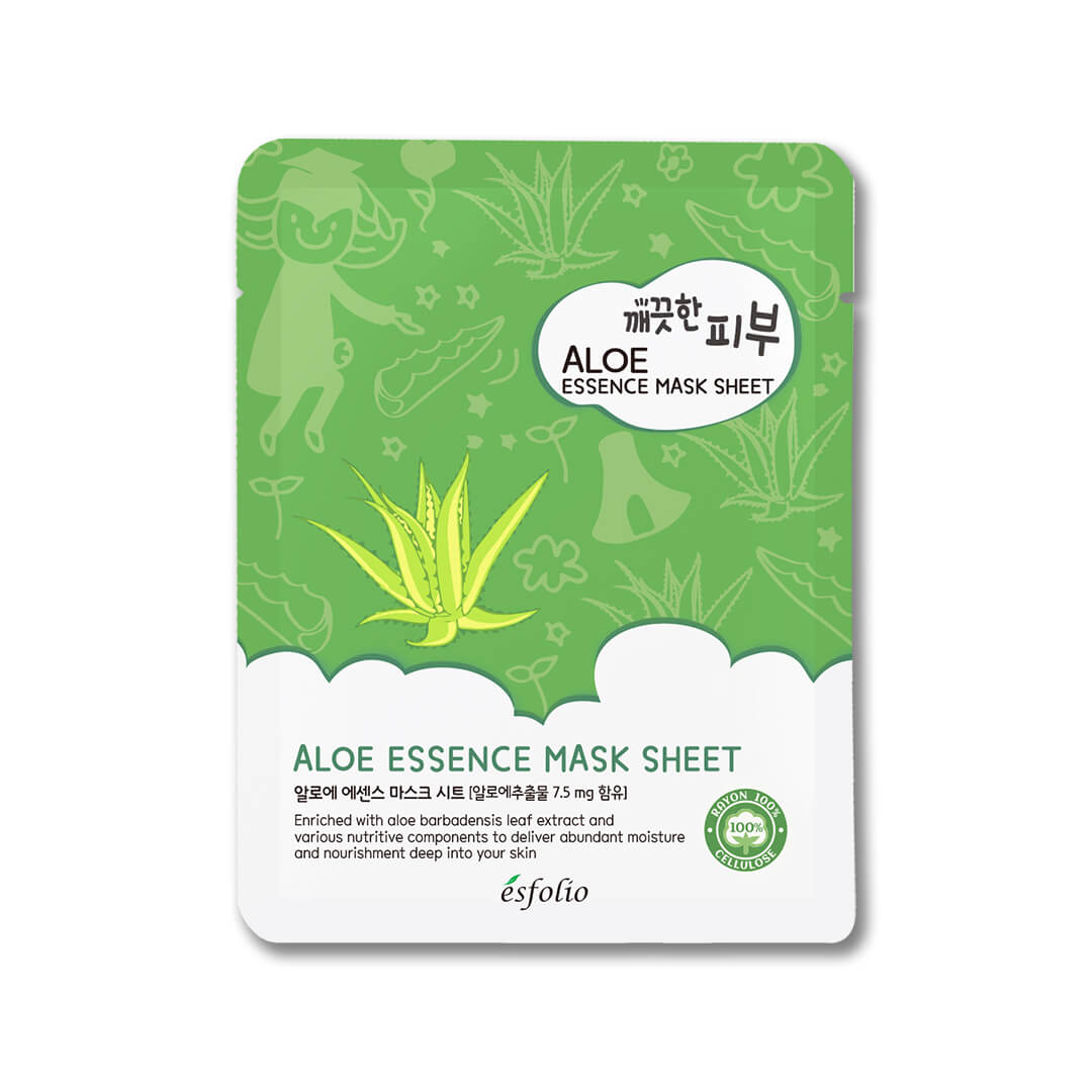Esfolio Esfolio- Aloe Essence Mask Sheet