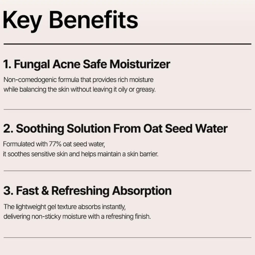 Oat In Calming Gel Cream