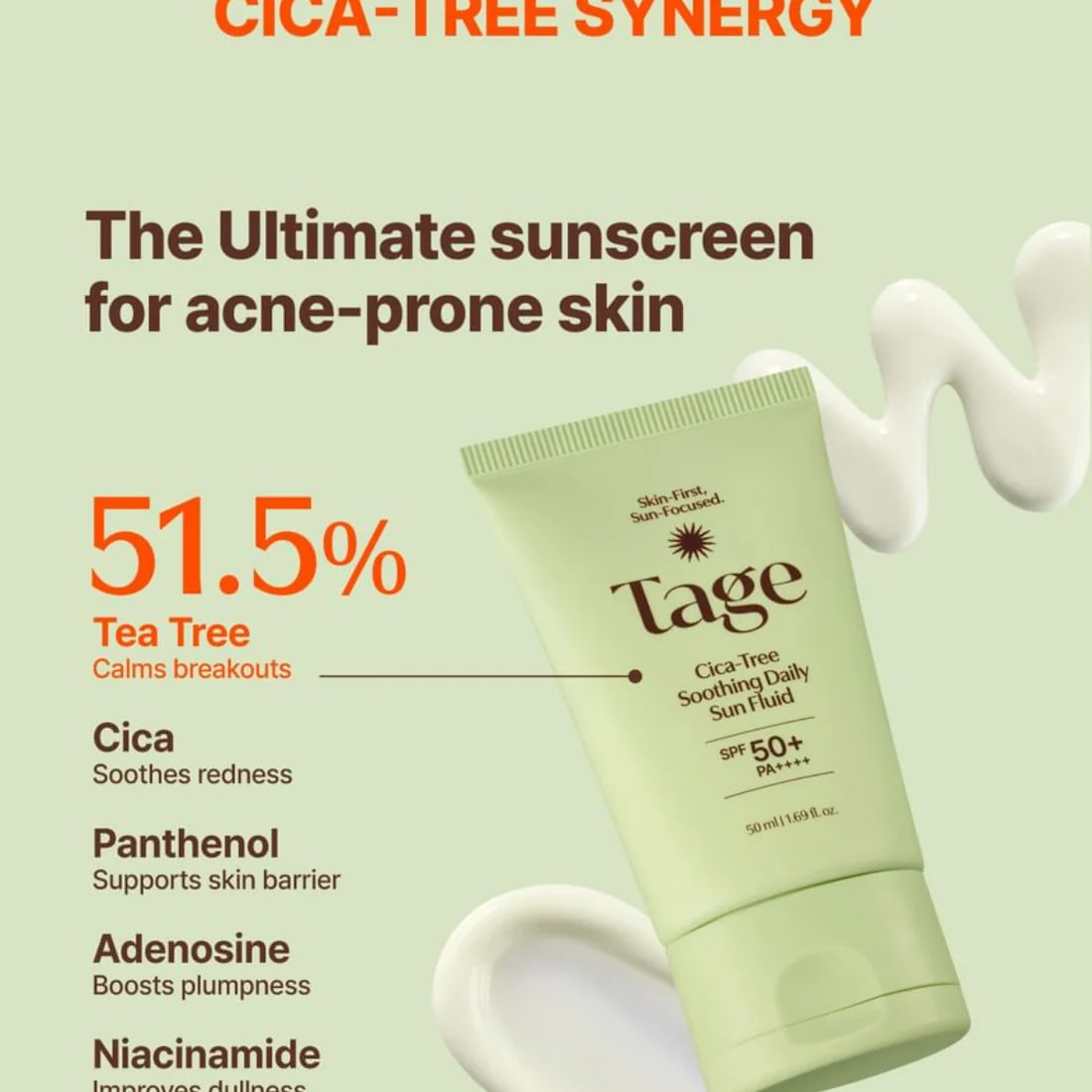 Cica Tree Soothing Daily Sun Fluid